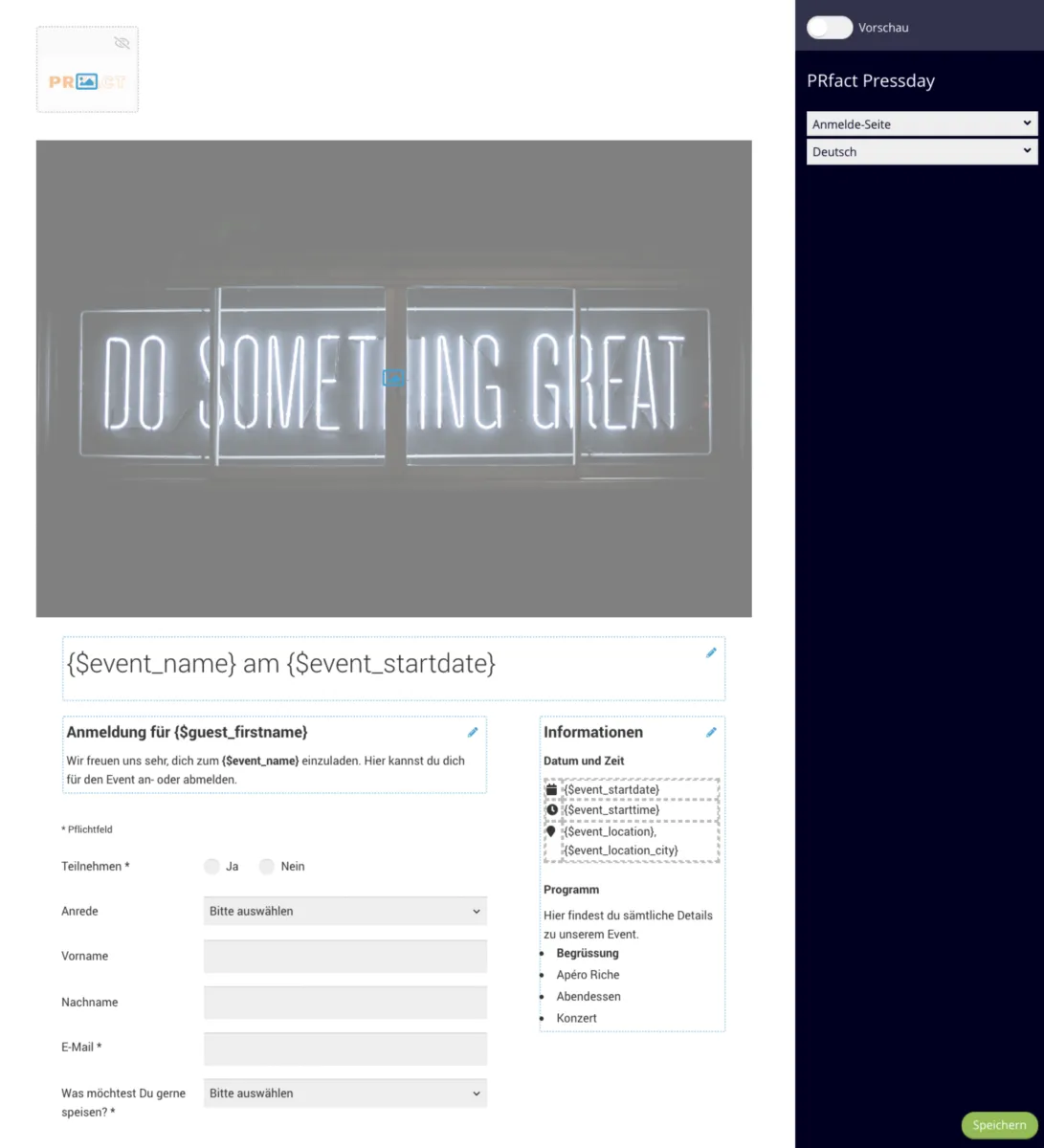 Interface eyeVIP: fonctionnalités, prix, alternatives