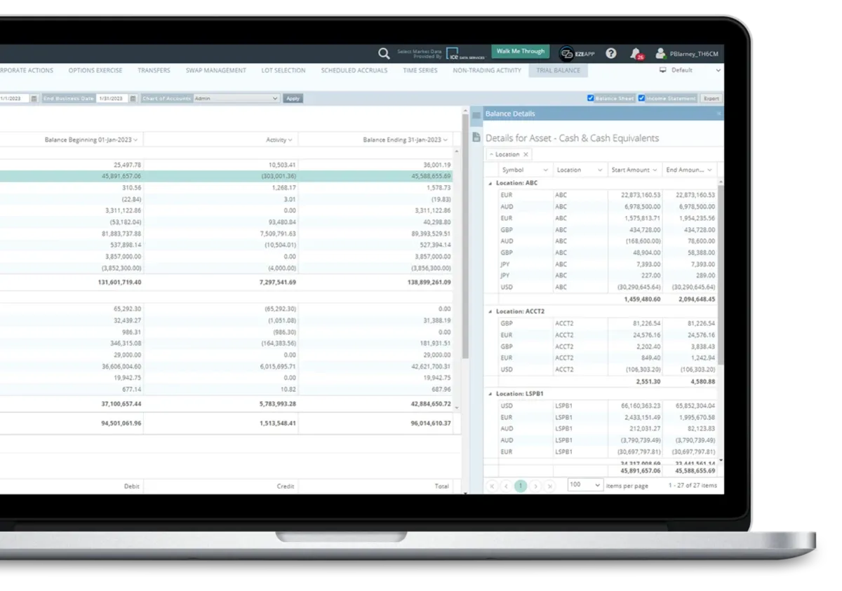 Interface Eze Eclipse: fonctionnalités, prix, alternatives