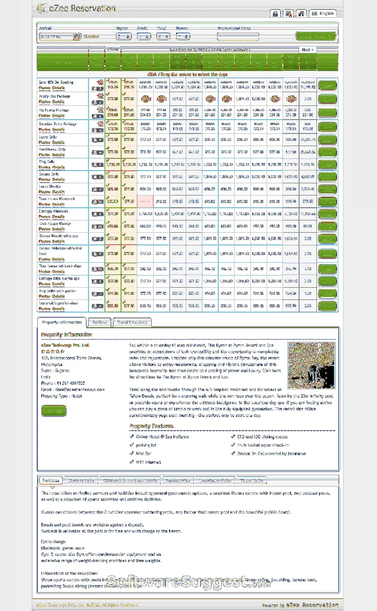 Notre avis sur eZee Reservation : un logiciel de gestion hôtelière (PMS: property management system) à découvrir