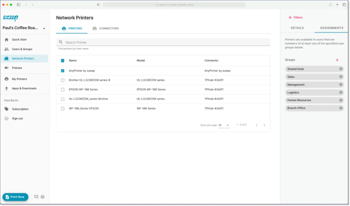 Notre avis sur ezeep : un logiciel de gestion d'impression à découvrir Notre avis sur ezeep : un logiciel de gestion d'impression à découvrir