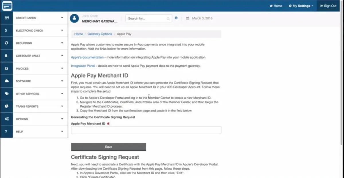 Interface EzPay America: fonctionnalités, prix, alternatives