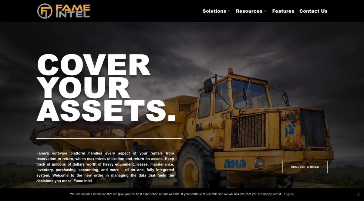 Interface Fame Rental : fonctionnalités, prix, alternatives