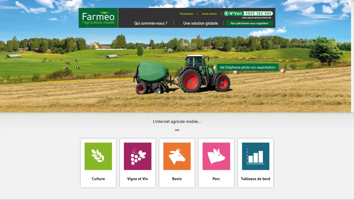 Interface Farmeo : image, ergonomie, alternatives Interface Farmeo : image, ergonomie, alternatives