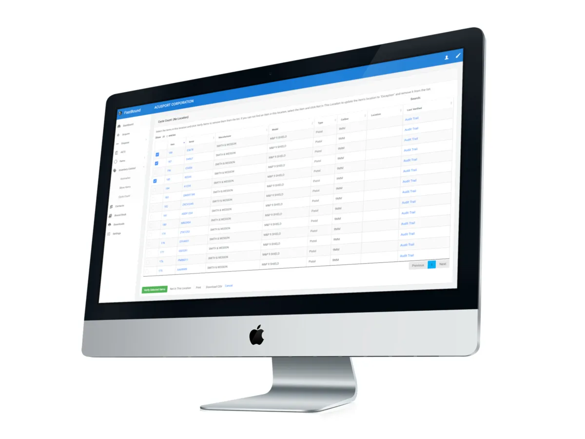 Interface FastBound: image, ergonomie, alternatives