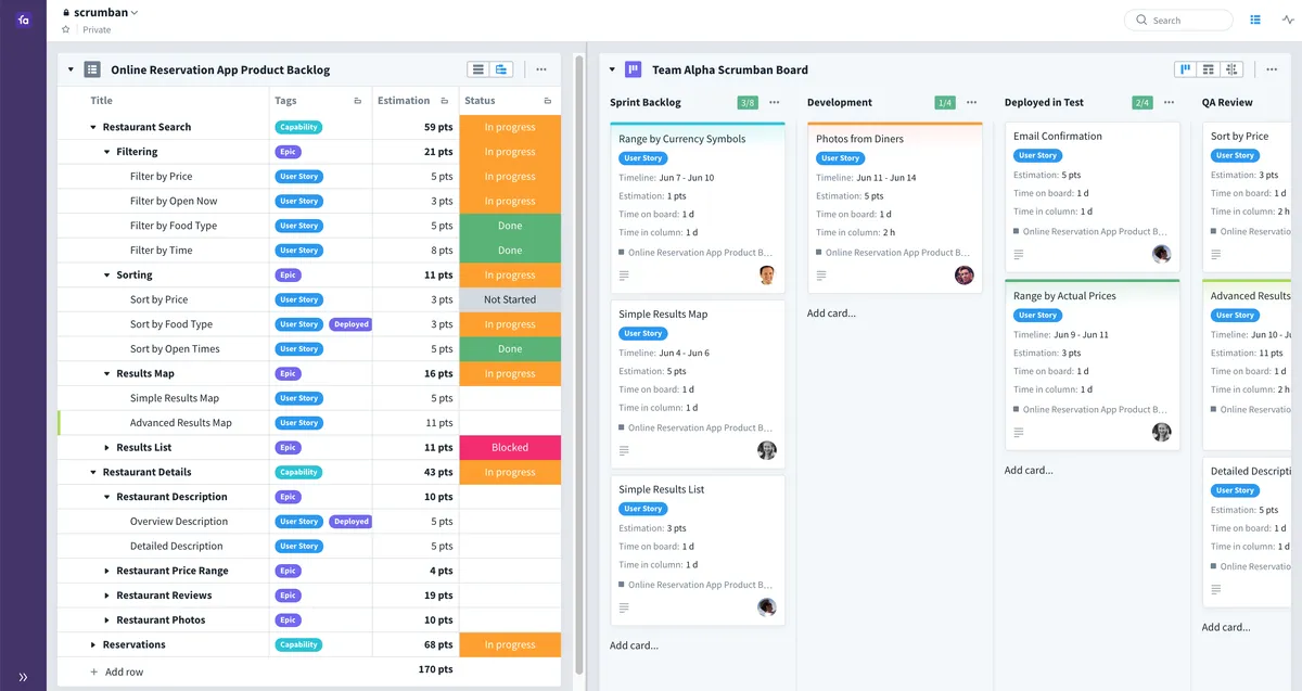 Notre avis sur Favro : un logiciel collaboratif à découvrir