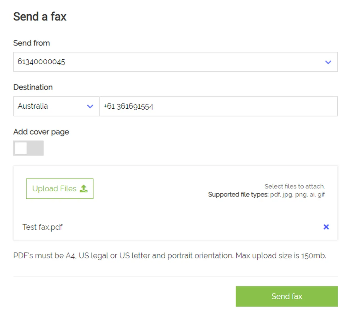 FaxSalad est un logiciel de fax très réputé en entreprise car il dispose de nombreuses fonctionnalités et intégrations tierces FaxSalad est un logiciel de fax très réputé en entreprise car il dispose de nombreuses fonctionnalités et intégrations tierces