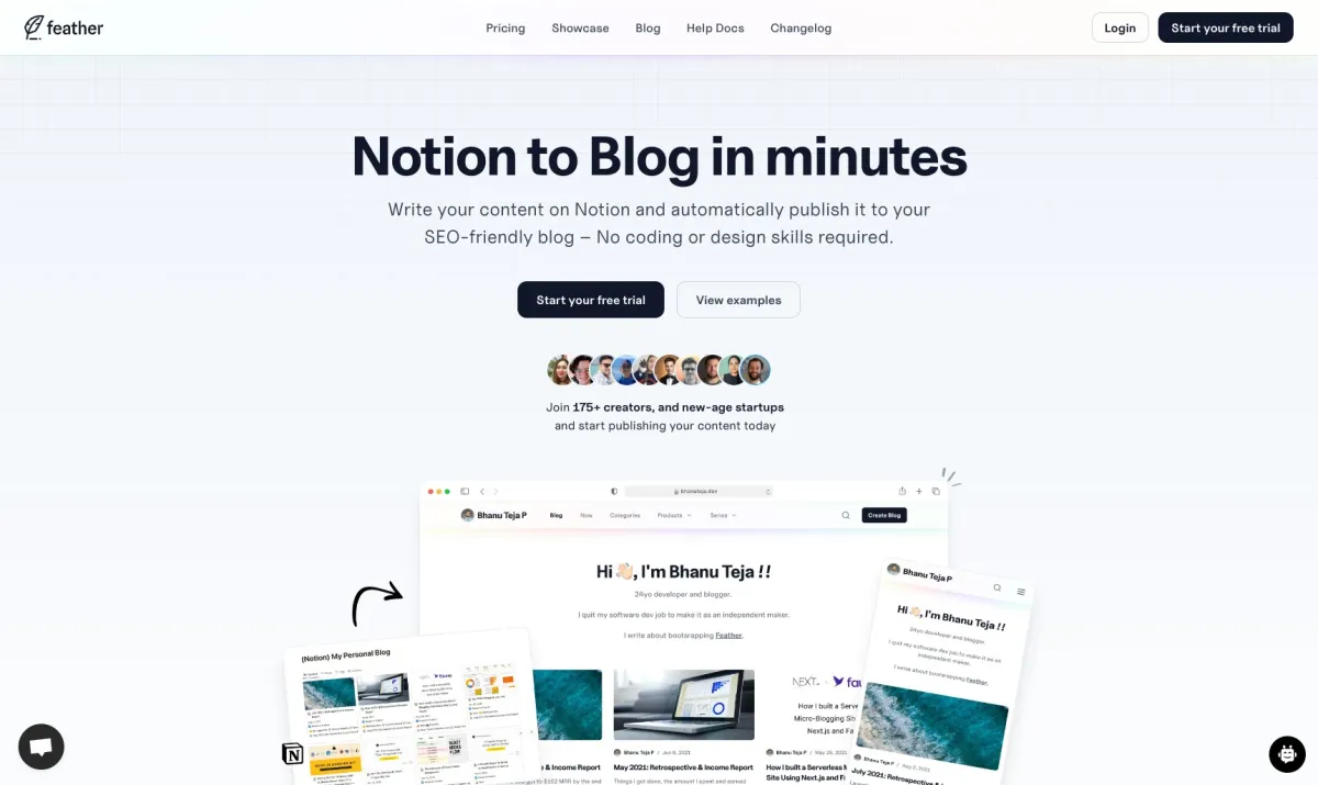 Interface Feather.so : fonctionnalités, prix, alternatives Interface Feather.so : fonctionnalités, prix, alternatives