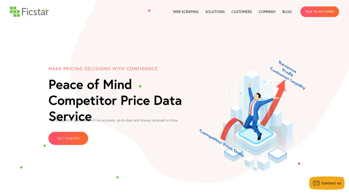Interface Ficstar Web Grabber : fonctionnalités, prix, alternatives