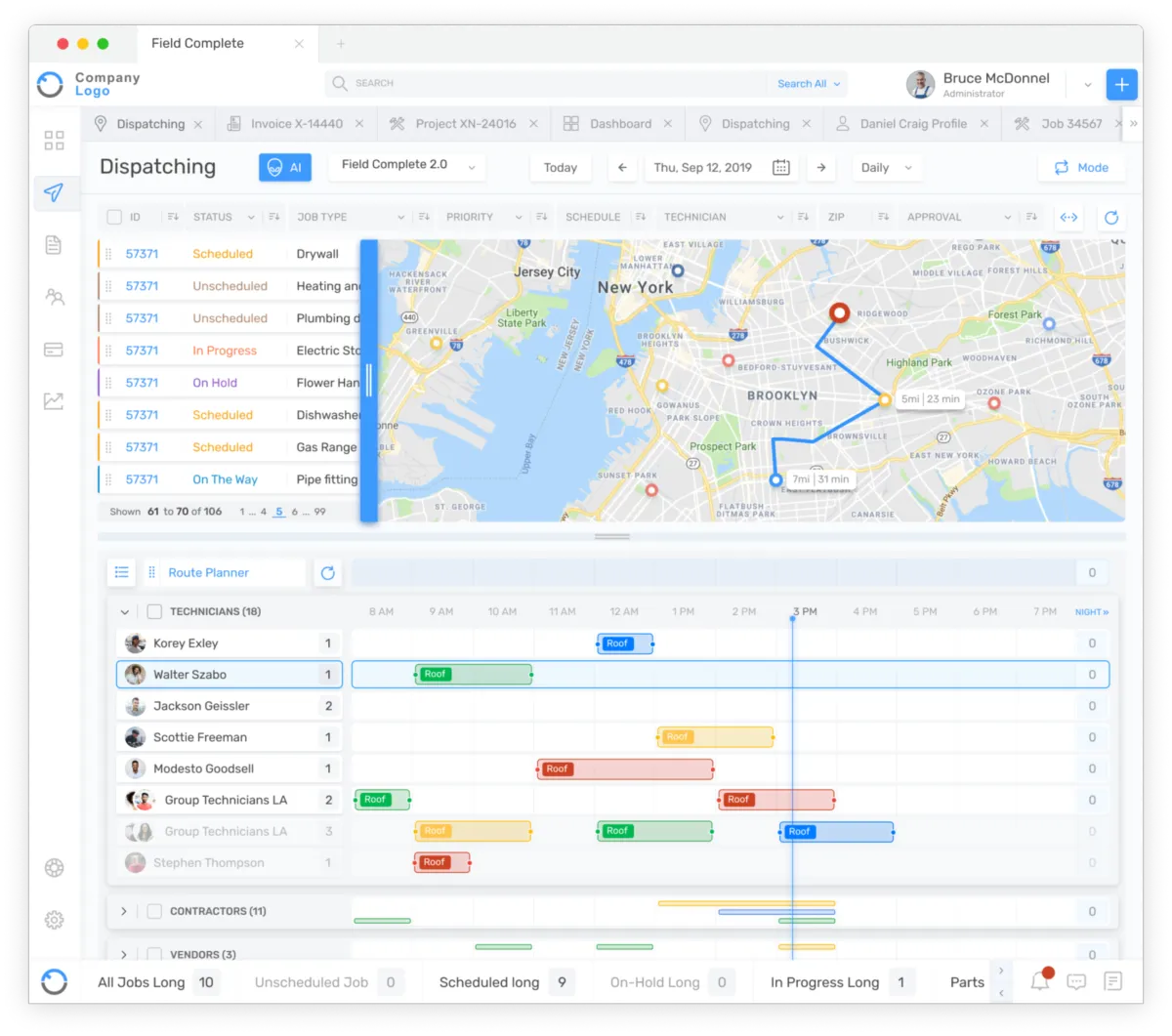 Notre avis sur Field Complete : un logiciel de gestion des interventions et tournées sur le terrain (FSM: field service) à découvrir