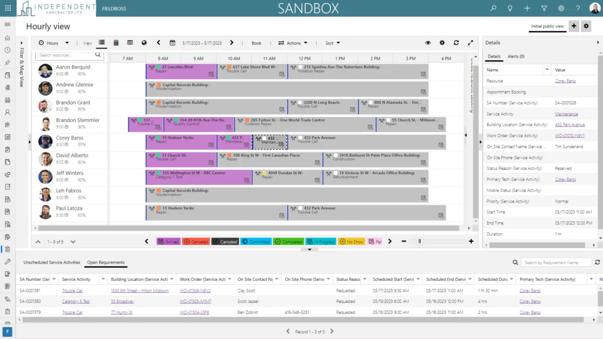 Notre avis sur FIELDBOSS : un logiciel de gestion des interventions et tournées sur le terrain (FSM: field service) à découvrir
