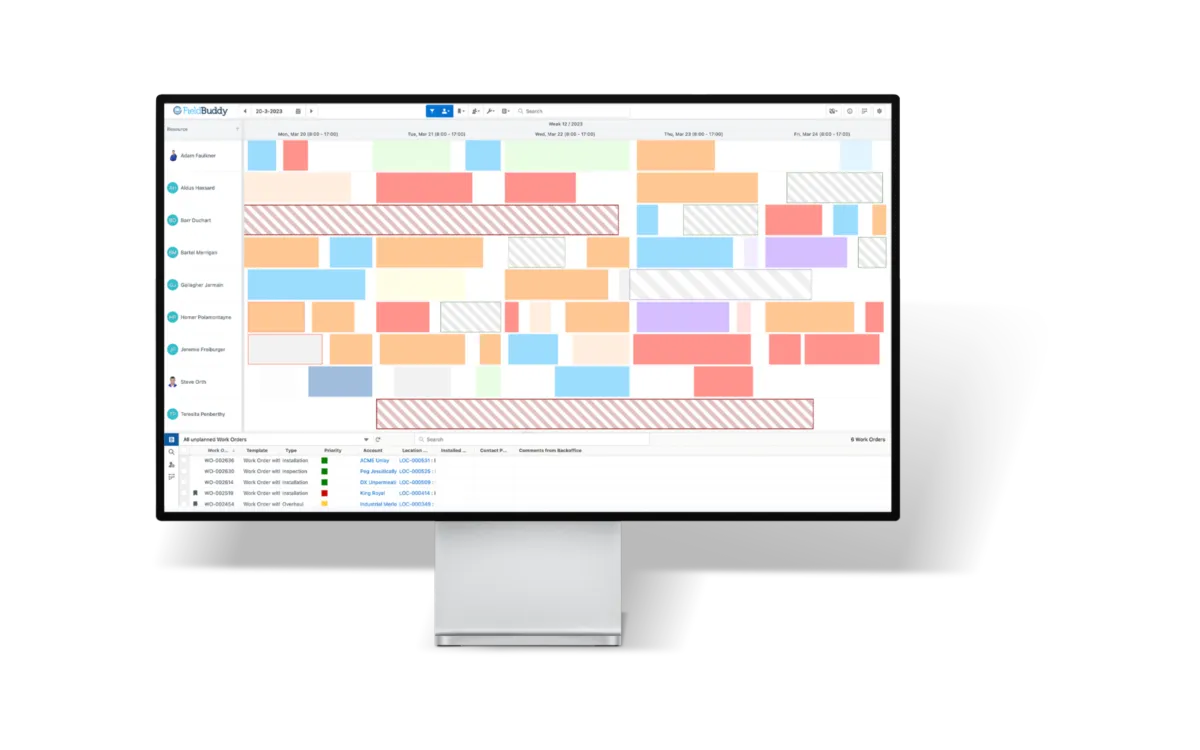 Notre avis sur FieldBuddy : un logiciel de gestion des interventions et tournées sur le terrain (FSM: field service) à découvrir