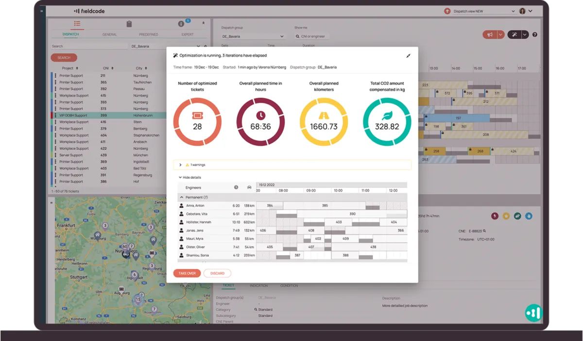 Interface Fieldcode: fonctionnalités, prix, alternatives