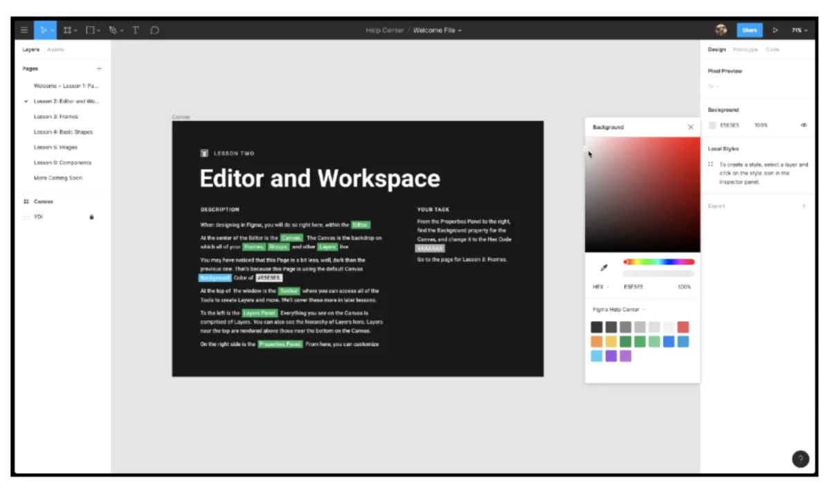 Interface Figma: fonctionnalités, prix, alternatives