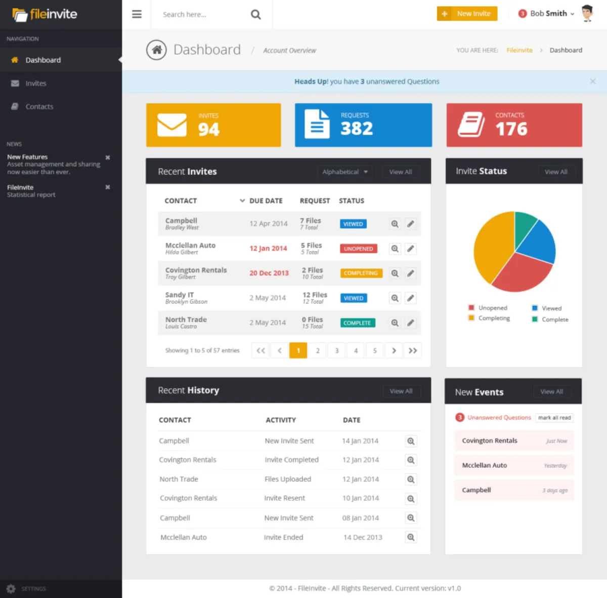 Notre avis sur FileInvite : un logiciel de gestion de documents à découvrir