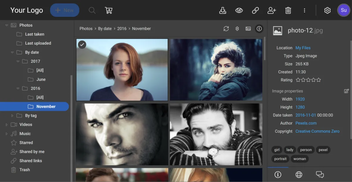 Interface FileRun: fonctionnalités, prix, alternatives