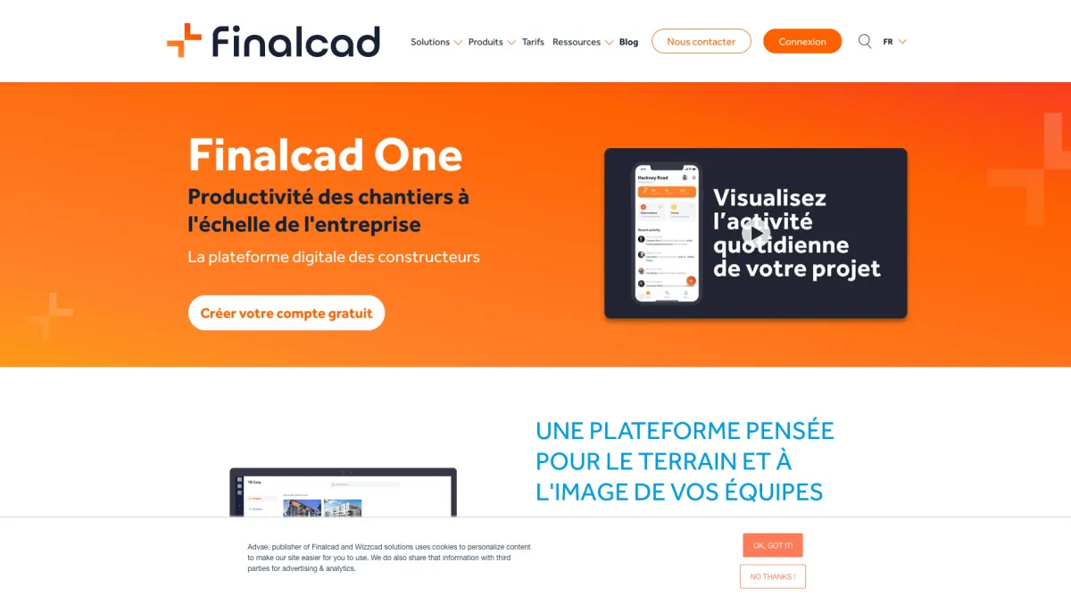 Interface Finalcad : image, ergonomie, alternatives