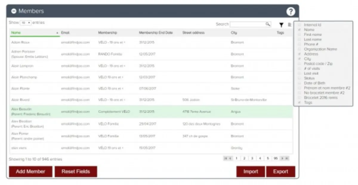 Notre avis sur Findjoo : un logiciel de gestion des adhésions / membres à découvrir