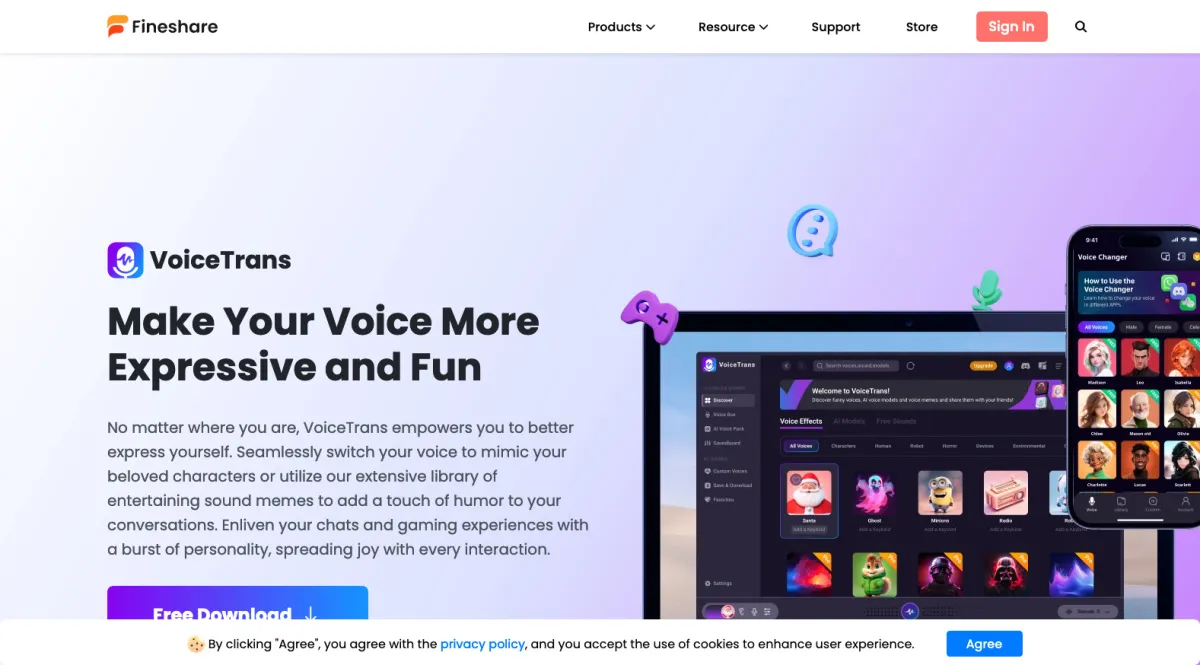 Interface FineCam : fonctionnalités, prix, alternatives
