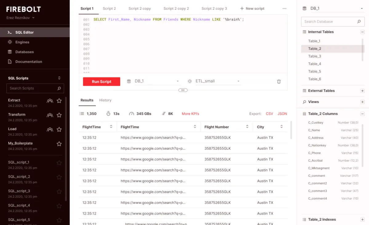 Firebolt: avis sur le logiciel de business intelligence (BI): fonctionnalités, avantages, inconvénients et tarifs Firebolt: avis sur le logiciel de business intelligence (BI): fonctionnalités, avantages, inconvénients et tarifs