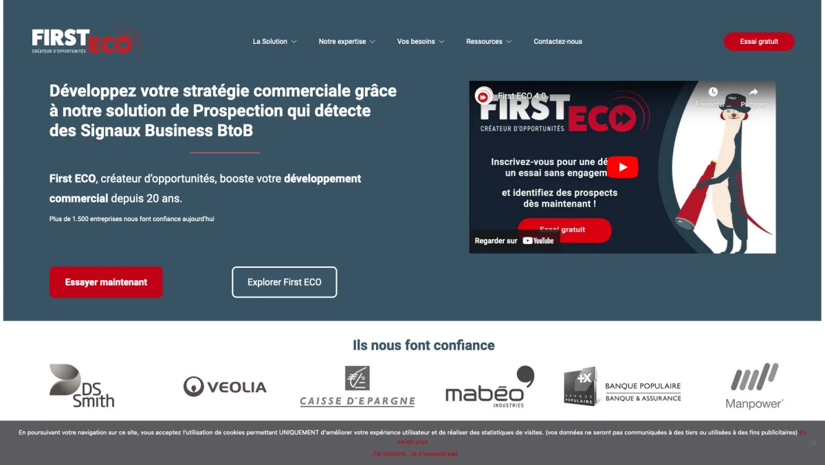 Interface Firsteco : image, ergonomie, alternatives Interface Firsteco : image, ergonomie, alternatives