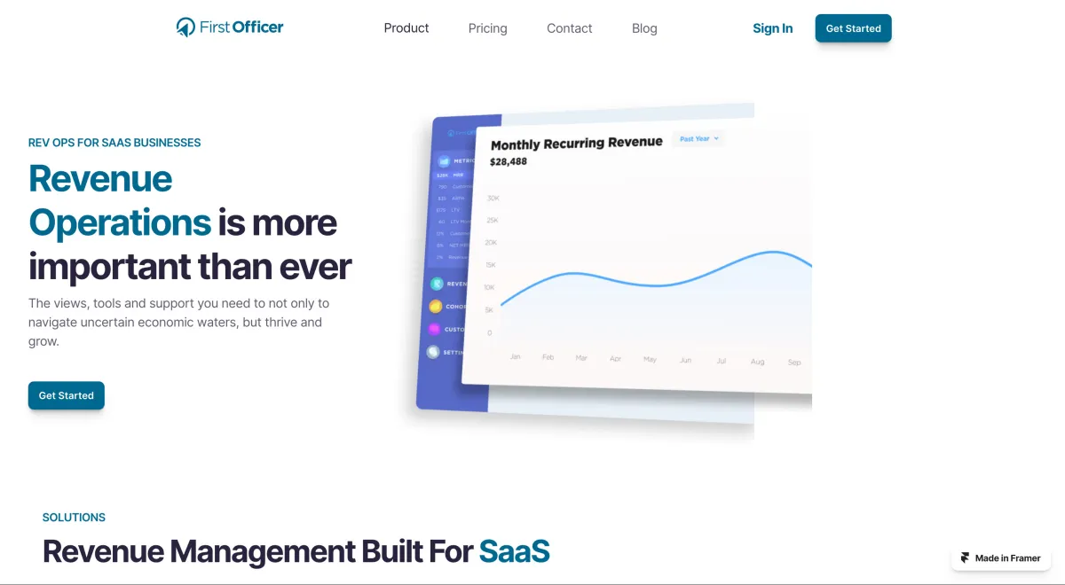 Notre avis sur FirstOfficer : un logiciel analytics à découvrir