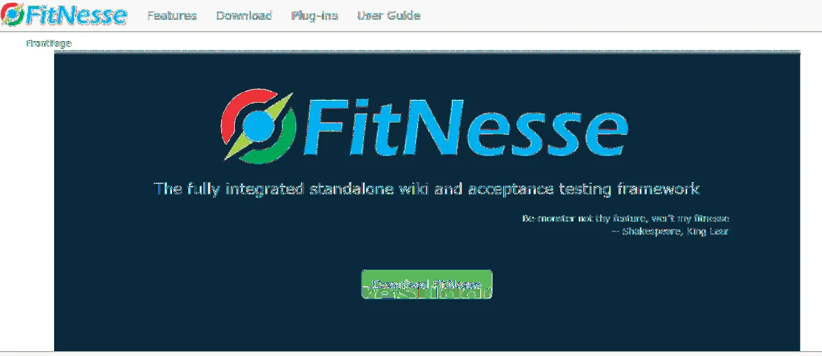 FitNesse: avis sur le logiciel DevOps: fonctionnalités, avantages, inconvénients et tarifs