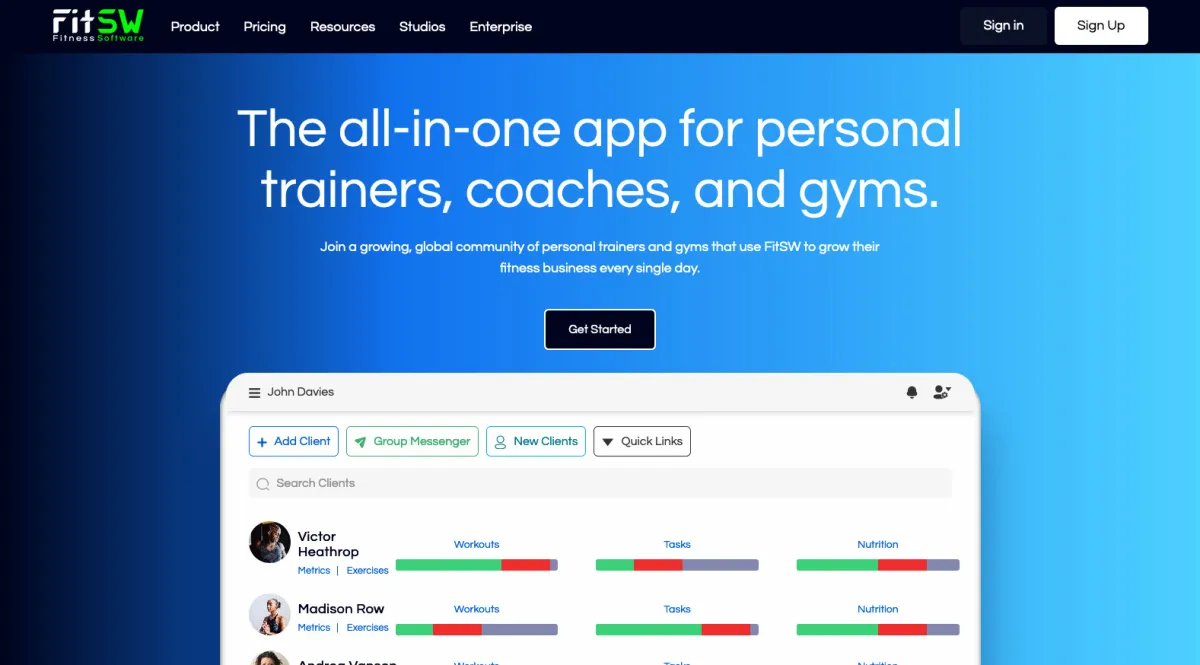 Interface FitSW : fonctionnalités, prix, alternatives