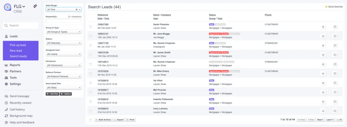 Interface FLG: fonctionnalités, prix, alternatives