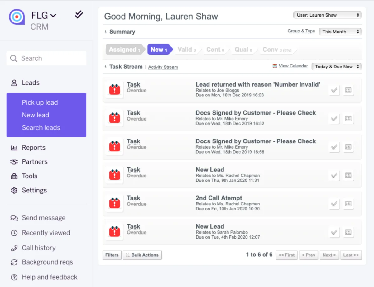Notre avis sur FLG : un logiciel CRM à découvrir