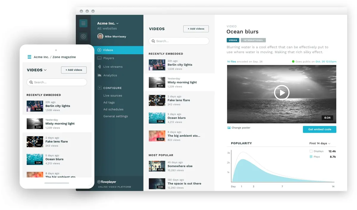 Notre avis sur Flowplayer : un logiciel de gestion de contenu à découvrir Notre avis sur Flowplayer : un logiciel de gestion de contenu à découvrir