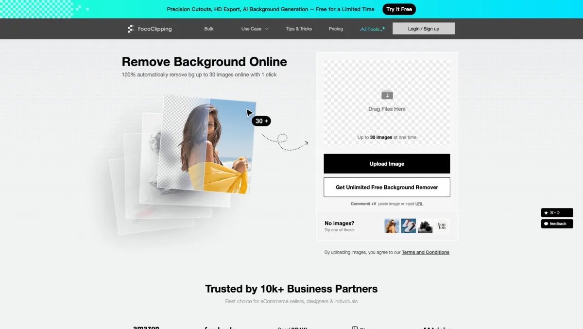 Interface FocoClipping : image, ergonomie, alternatives Interface FocoClipping : image, ergonomie, alternatives