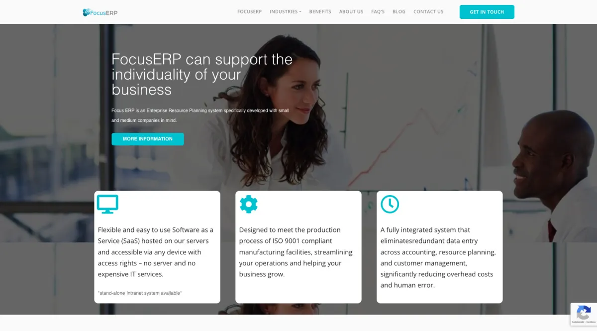 Interface Focus ERP : fonctionnalités, prix, alternatives