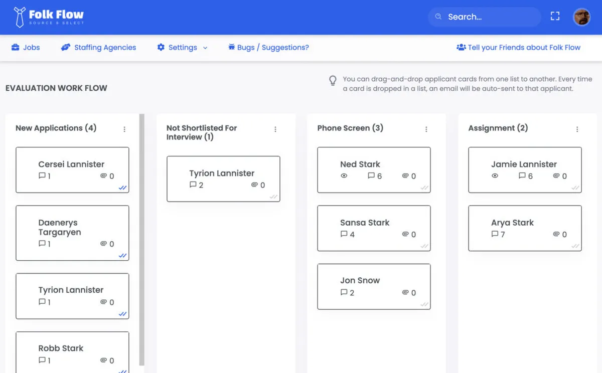 Notre avis sur Folk Flow : un logiciel ATS (applicant tracking system / suivi des candidatures) à découvrir