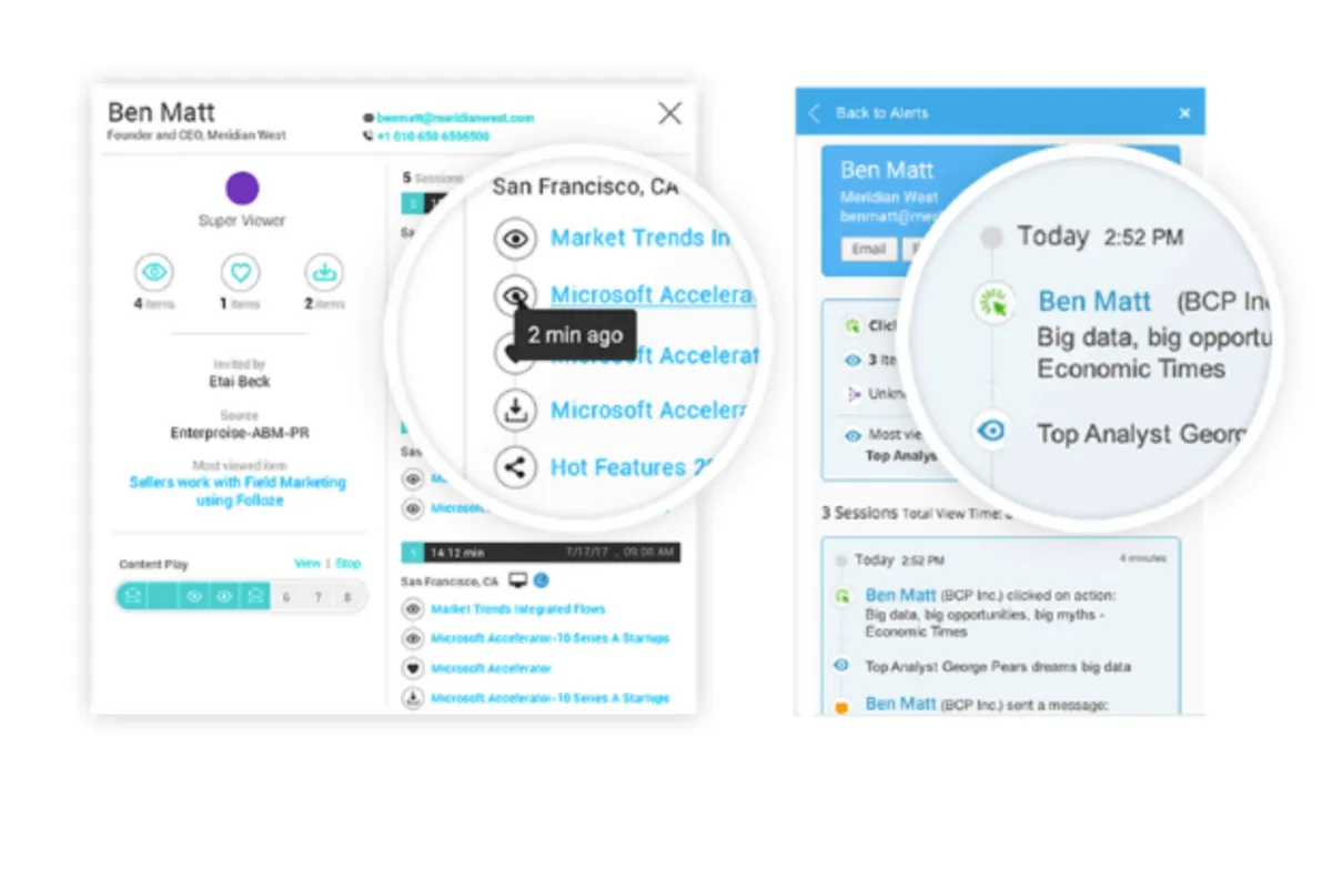 Notre avis sur Folloze : un logiciel d'activation des ventes (sales enablement) à découvrir