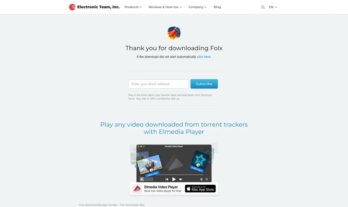 Interface Folx : image, ergonomie, alternatives