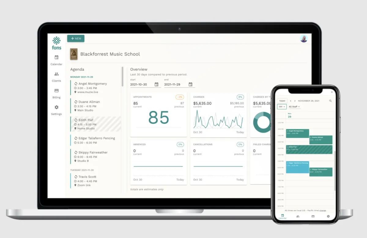 Notre avis sur Fons : un logiciel de planning à découvrir