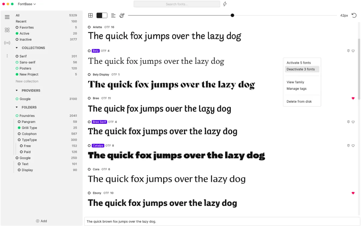 FontBase: avis sur le logiciel de typographie / polices de caractères / webfont: fonctionnalités, avantages, inconvénients et tarifs FontBase: avis sur le logiciel de typographie / polices de caractères / webfont: fonctionnalités, avantages, inconvénients et tarifs