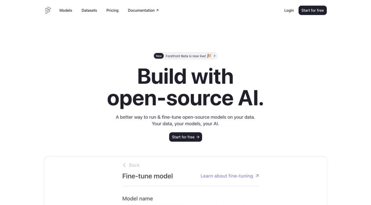 Interface ForeFront : fonctionnalités, prix, alternatives