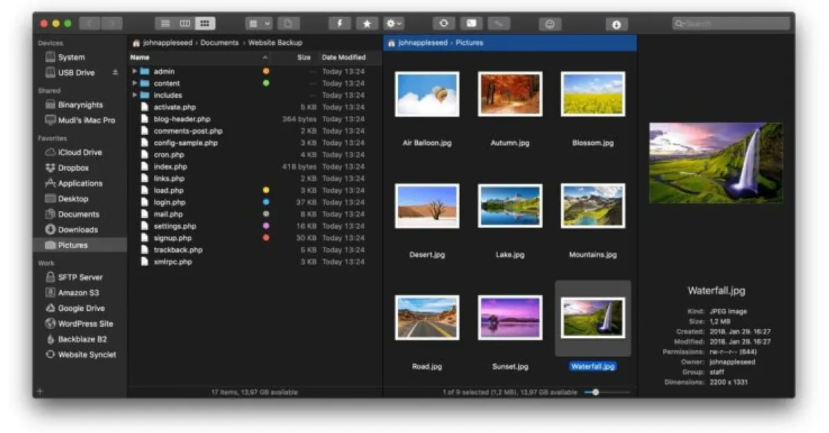 Notre avis sur ForkLift : un client FTP à découvrir Notre avis sur ForkLift : un client FTP à découvrir