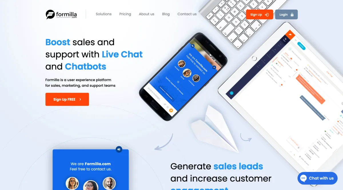 Interface Formilla : image, ergonomie, alternatives