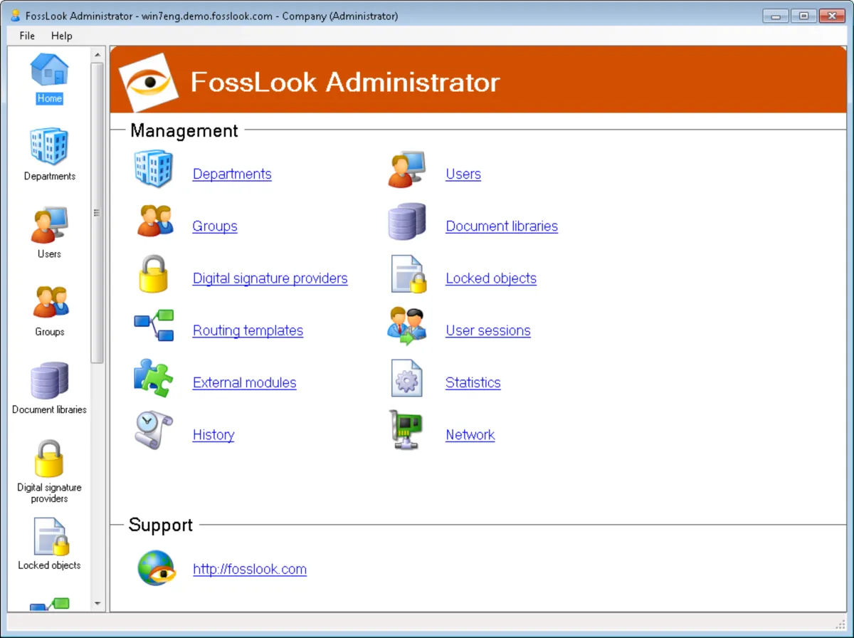 Notre avis sur FossLook : un logiciel de communication d'équipe à découvrir