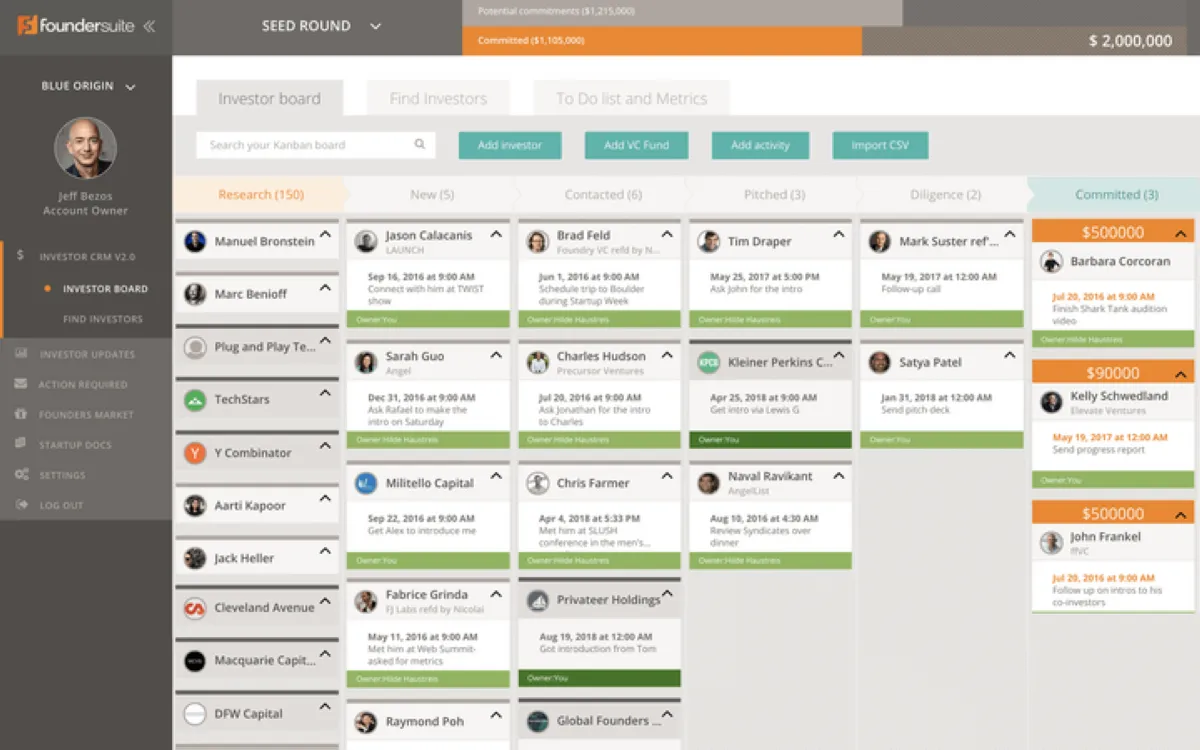Notre avis sur Foundersuite : un logiciel de gestion des stocks et de l'inventaire à découvrir