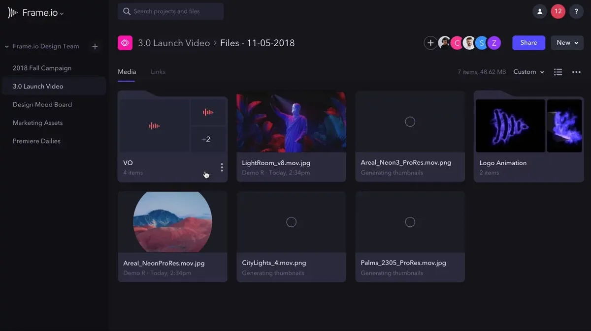 Frame.io: avis sur le logiciel de montage vidéo: fonctionnalités, avantages, inconvénients et tarifs
