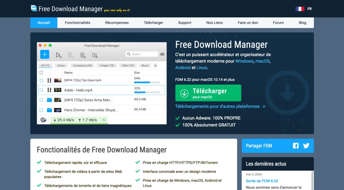 Notre avis sur Free Download Manager : un logiciel de téléchargement à découvrir