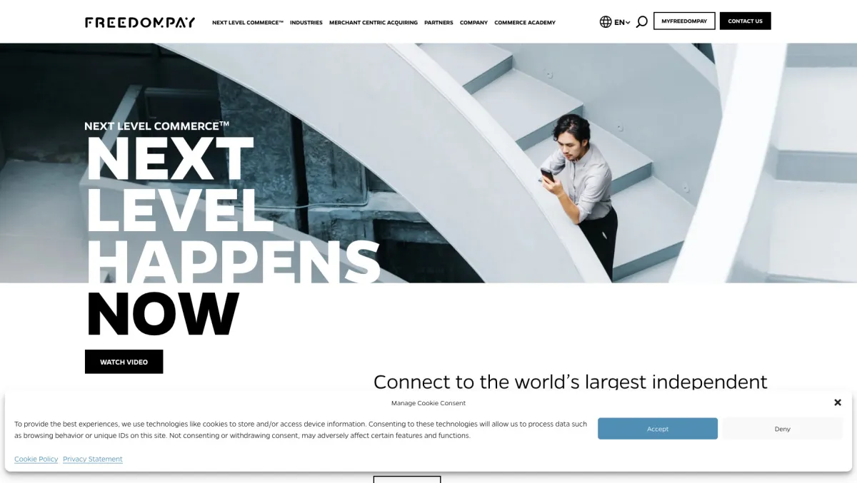 Interface FreedomPay : fonctionnalités, prix, alternatives