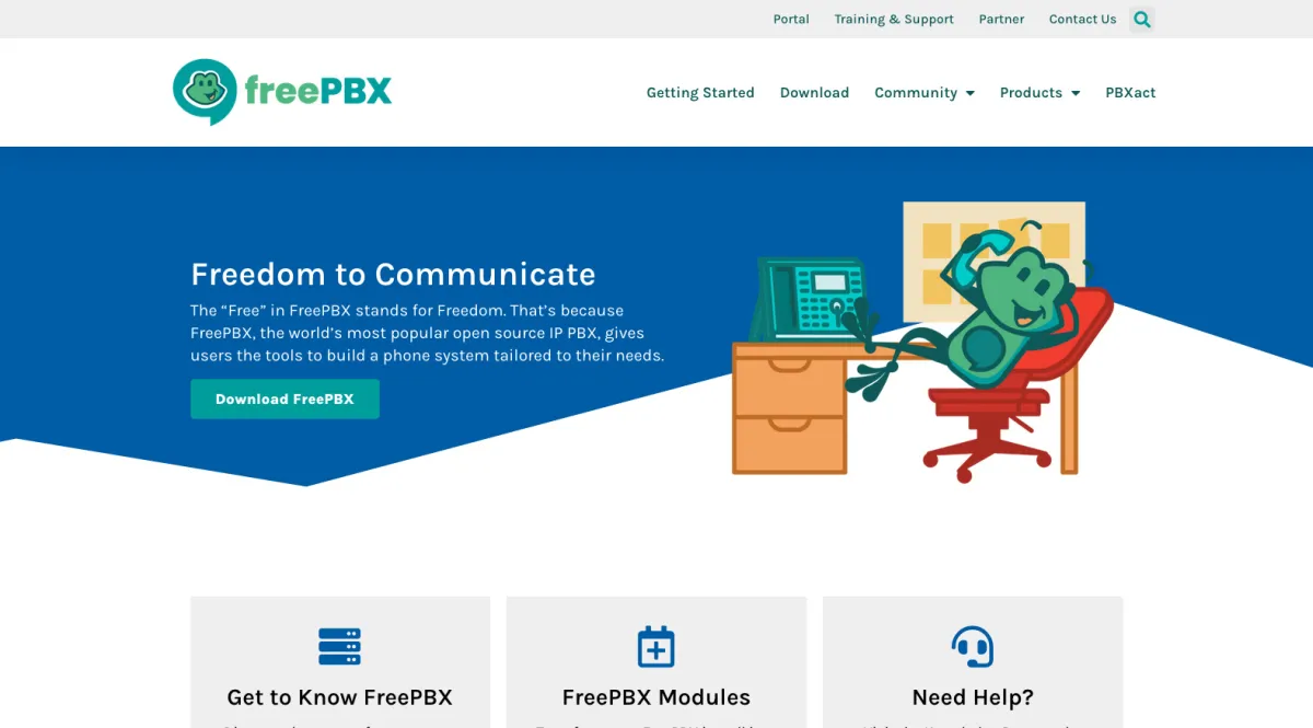 FreePBX: avis sur le logiciel de téléphonie d'entreprise (softphone): fonctionnalités, avantages, inconvénients et tarifs