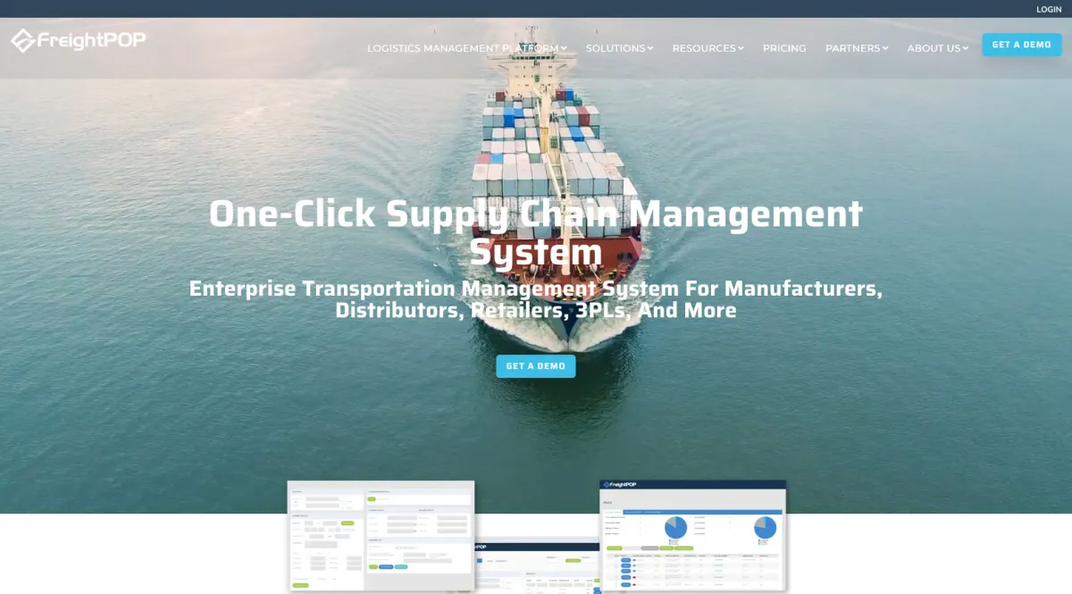 Interface FreightPOP : fonctionnalités, prix, alternatives