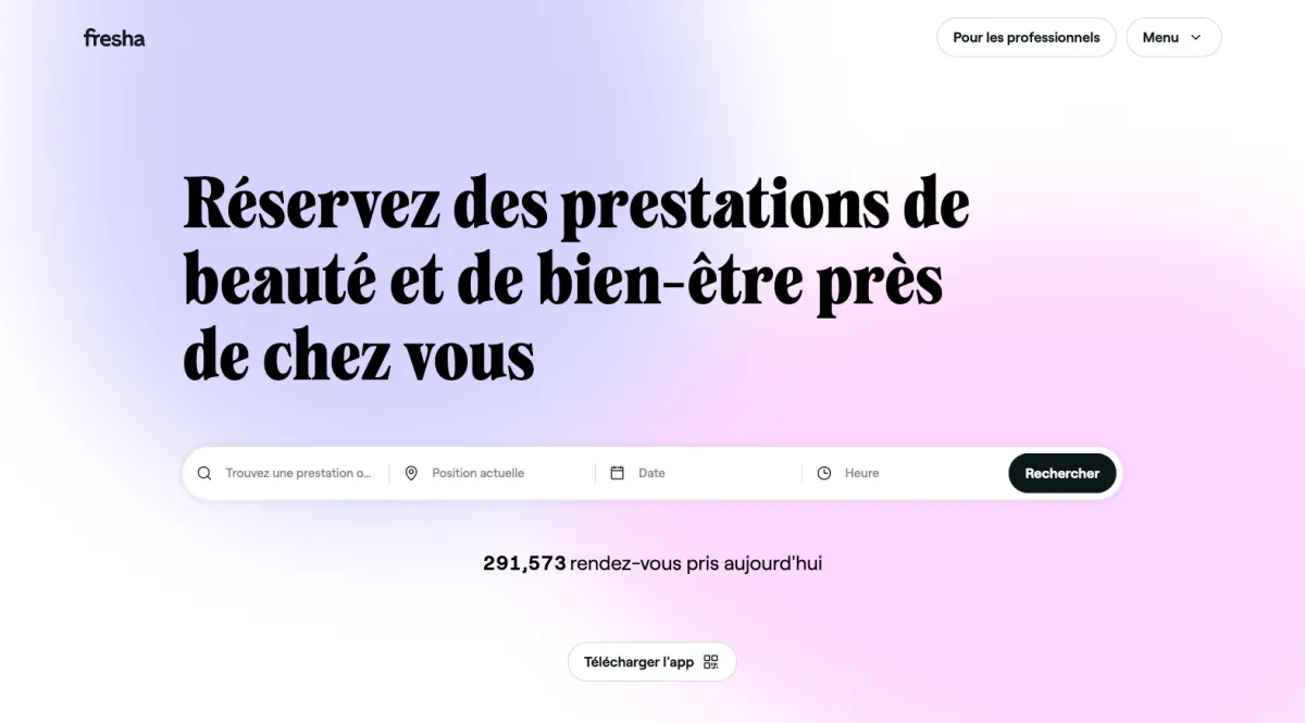 Interface Fresha : fonctionnalités, prix, alternatives