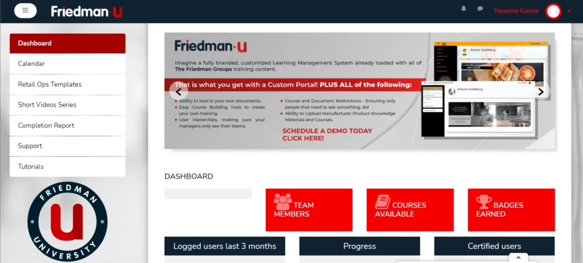 Notre avis sur FriedmanU : un logiciel de formation à découvrir
