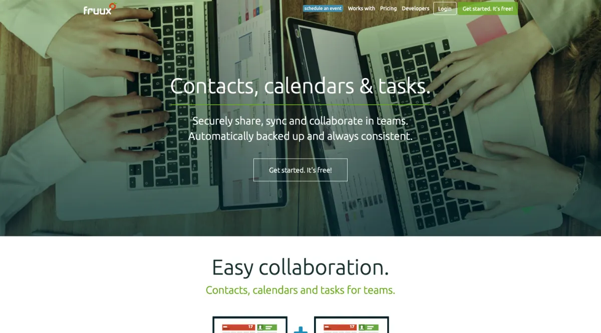 Interface Fruux : fonctionnalités, prix, alternatives